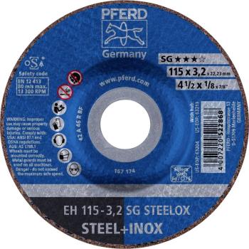 PFERD EH 115-3,2 SG STEELOX 61332432 rezný kotúč lomený  115 mm 22.23 mm 25 ks