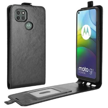 Vyklápacie puzdro Motorola Moto G9 Power čierne