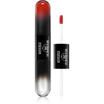 Revuele 2IN1 Lip Gloss & Oil lesk na pery 2 v 1 odtieň 01 7 ml