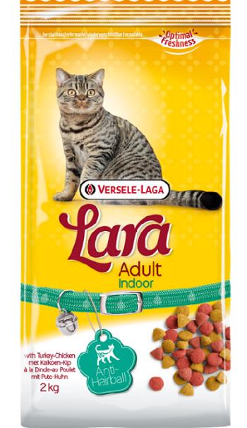 Versele Laga Lara Premium Cat Adult Indoor - morčacie a kuracie, granule pre mačky 2kg
