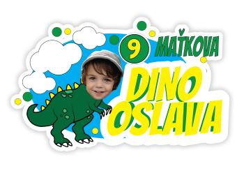 Personalizovaná podložka pod tanier -  Dinosaury