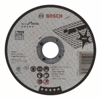 Bosch Accessories 2608603504 2608603504 rezný kotúč rovný  125 mm 22.23 mm 1 ks