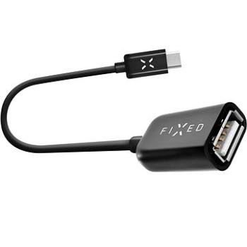FIXED USB Type-C OTG adaptér čierny (FIXA-CTOA-BK)