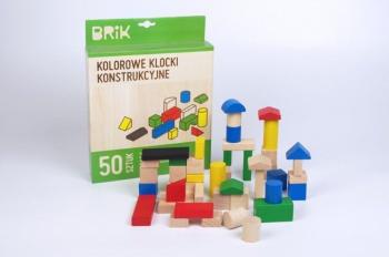 Farebná konštrukčné sada Brik 50 ks Building blocks