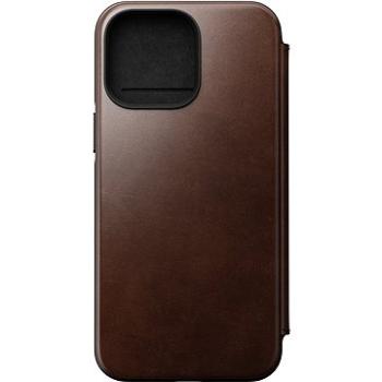 Nomad Leather MagSafe Folio Brown iPhone 14 Pro Max (NM01233985)