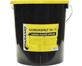 Gumoasfalt SA 12 - asfaltová farba na plochú strechu cierna 5 kg