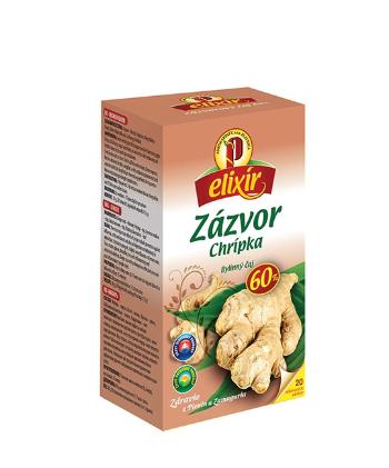 Čaj elixír- zázvor60% na chrípku AGROKARPATY 20x2g