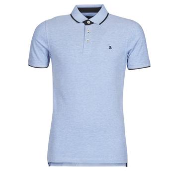 Jack & Jones  Polokošele s krátkym rukávom JJEPAULOS  Modrá