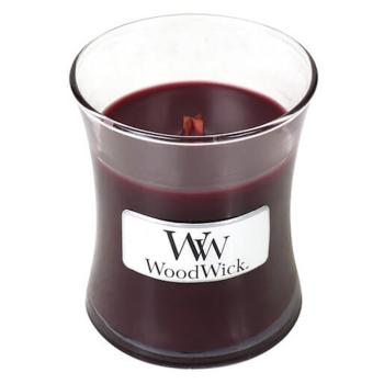 WOODWICK Vonná sviečka váza Black Cherry 85 g