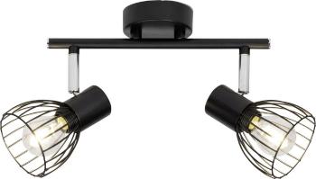 Brilliant Blacky 62113/06 stropná lampa LED  E14  80 W čierna