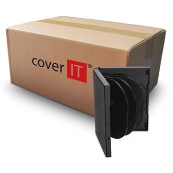 COVER IT box:8 DVD 27 mm čierny – kartón 50 ks (27013)