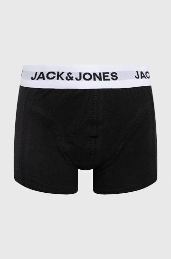 Detské boxerky Jack & Jones (3-pak) čierna farba