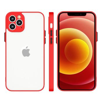 IZMAEL Apple iPhone 13 Silikónové flexibilné puzdro Milky Case  KP11783 červená