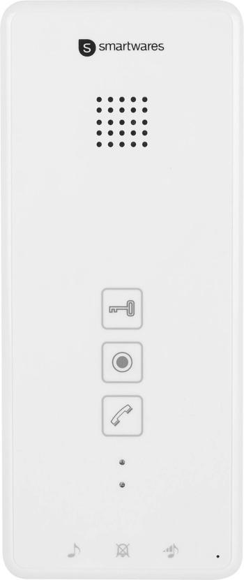 Smartwares DIC-21102 domovej telefón 2 linka vnútorná jednotka  biela