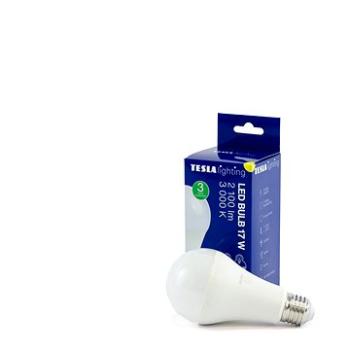 Tesla – LED žiarovka BULB E27, 17 W, 230 V, 2 100 lm, 25 000 h, 3 000 K teplá biela 220st (BL271730-1)