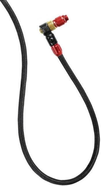 Lezyne Podlahová pumpa ABS-1 Pro Braided Floor Pump Hose Red/Hi Gloss