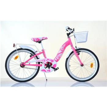 Dino bikes Dievčenský bicykel 204R ružový 20 2022 (05-CSK5204-RU)