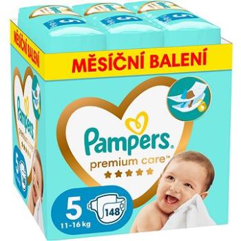 PAMPERS Premium Care veľkosť 5 (148 ks) (8006540855973)