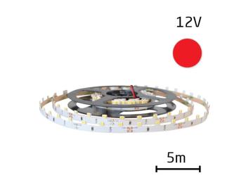 LED pásik 12V 2835 3D 60LED/m IP20 max. 6W/m červená (cievka 5m)