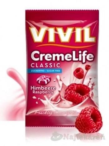 VIVIL BONBONS CREME LIFE CLASSIC malinovo-smotanove  110 g