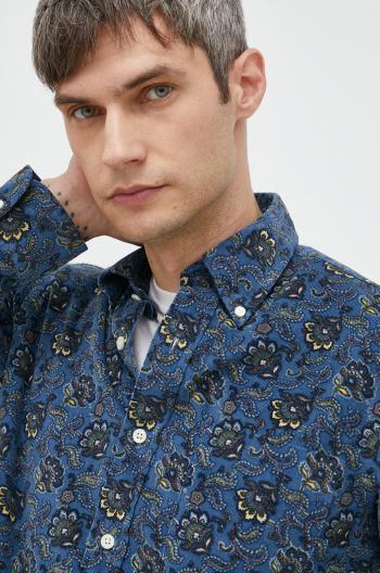 Manšestrová košeľa Polo Ralph Lauren pánska, regular, s golierom button-down