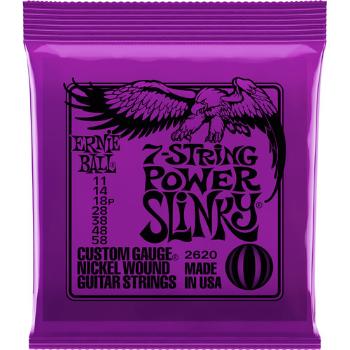 Ernie Ball Slinky Nickel 7-string Power.011-.058