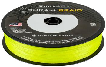 Spiderwire splietaná šnúra dura4 150 m yellow-priemer  0,40 mm / nosnosť 45 kg