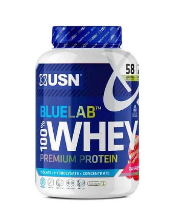 USN BlueLab 100% Whey Protein Premium 2000 g malina