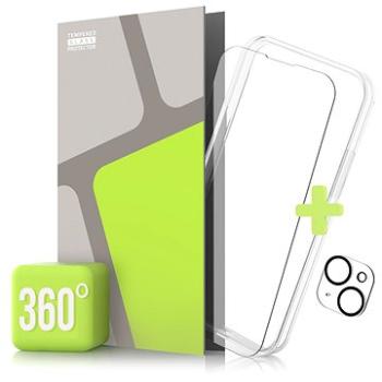 Tempered Glass Protector 360° na iPhone 14 + sklo na kameru + ochranný rámik (TGP-IP14-360)