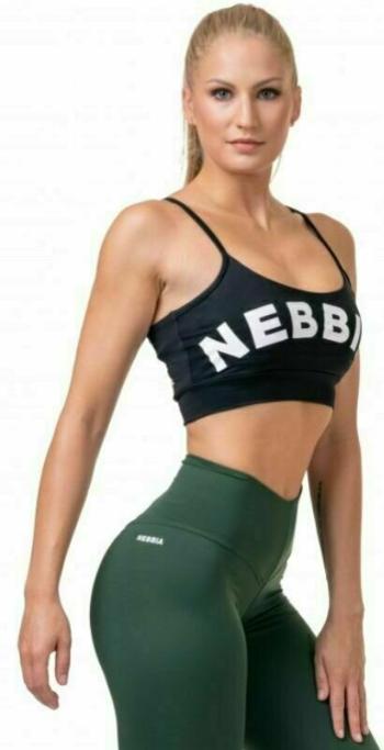 Nebbia Classic Hero Cut-Out Sports Bra Black M Fitness bielizeň