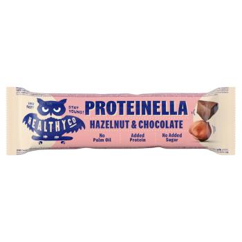 HEALTHYCO Proteinella chocolate bar s príchuťou čokoláda a lieskový orech 35 g