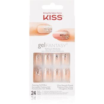 KISS Gel Fantasy Fanciful umelé nechty 24 ks