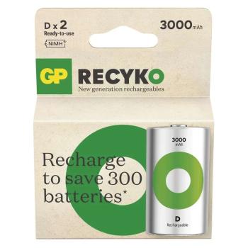 GP NABIJACIA BATERIA RECYKO 3000 D (HR20) 2PP, B2543