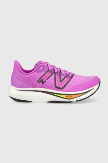 Bežecké topánky New Balance FuelCell Rebel v3 fialová farba