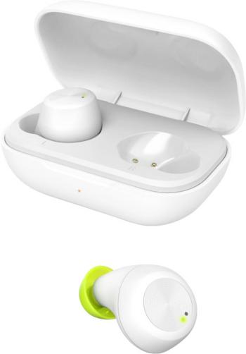 Hama Spirit Chop Bluetooth Hi-Fi štupľové slúchadlá do uší Headset, dotykové ovládanie, odolná voči vode biela