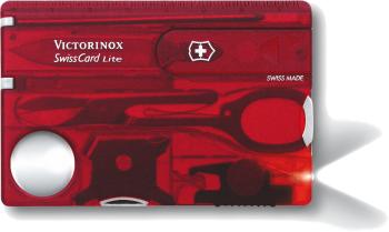 Victorinox SwissCard Lite Red Transparent