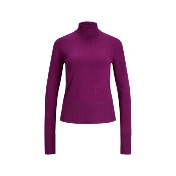 Jjxx  Noos Ava L/S Roll Neck - Dark Purple  Svetre Fialová