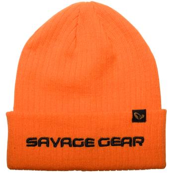 Savage gear čiapka fold up beanie one size sun orange
