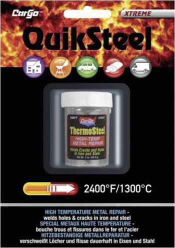 QuikSteel 18003EU Tepelne odolná kovová opravná zmes  85 g