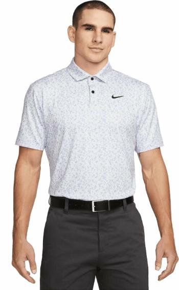 Nike Dri-Fit Tour Mens Camo Golf Polo Football Grey/Black L