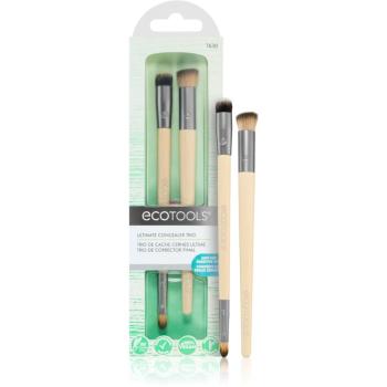 EcoTools Ultimate Concealer Trio sada štetcov