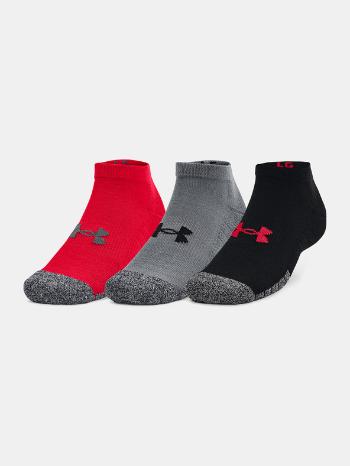 Under Armour UA Heatgear Low Cut Ponožky 3 páry Červená