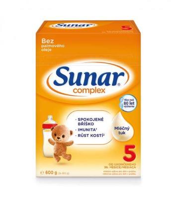 SUNAR Complex 5 detské mlieko (+ mnostvo X600 g)