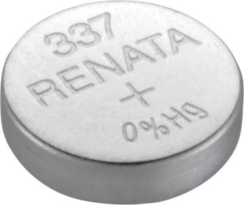 Gombíková batéria 337 Renata, SR416, na báze oxidu striebra