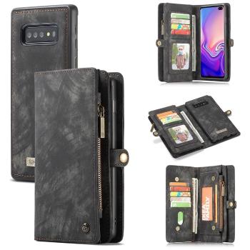 WALLET Obal s peňaženkou 2v1 pre Samsung Galaxy S10 čierny