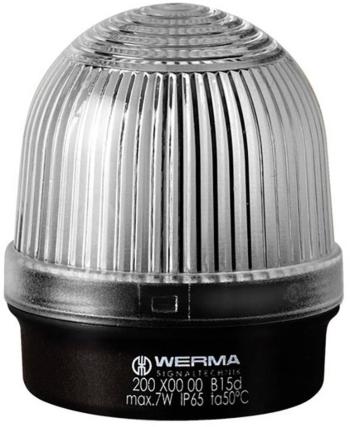 Werma Signaltechnik signalizačné osvetlenie  200.400.00 200.400.00  biela trvalé svetlo 12 V/AC, 12 V/DC, 24 V/AC, 24 V/