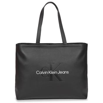 Calvin Klein Jeans  SCULPTED SLIM TOTE34 MONO  Veľká nákupná taška/Nákupná taška Čierna