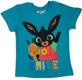 Setino Chlapčenské tričko - Bing Smile modré Veľkosť - deti: 122