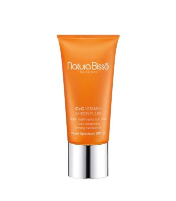 Natura Bissé Ošetrujúci pleťový fluid SPF 25 C + C Vitamín (Sheer Fluid) 50 ml