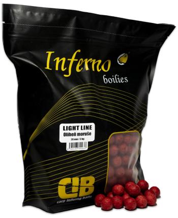 Carp inferno boilies light line 3 kg 20 mm - oliheň moruša